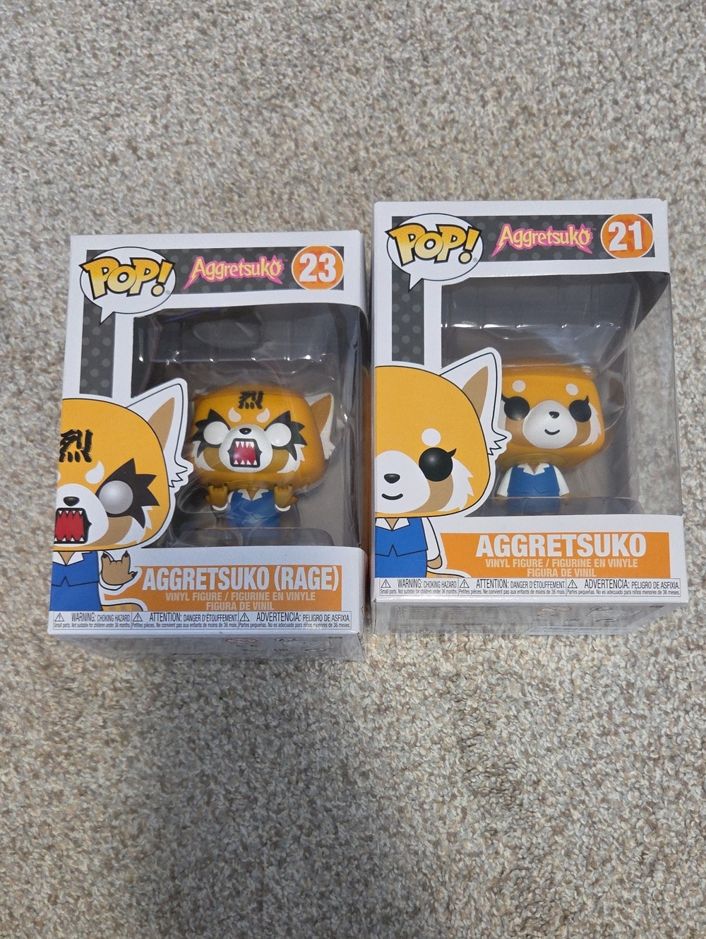 Funko Aggretsuko Vinyl Figures